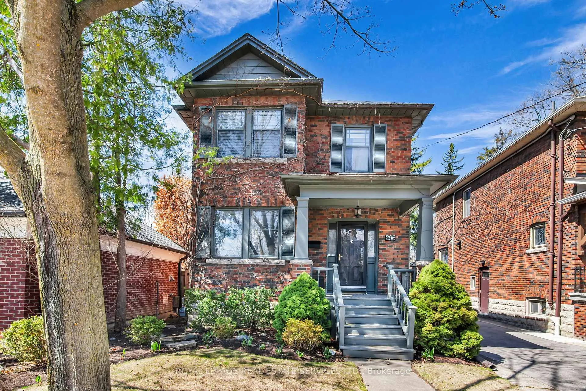 Front of 296 Rosewell Avenue