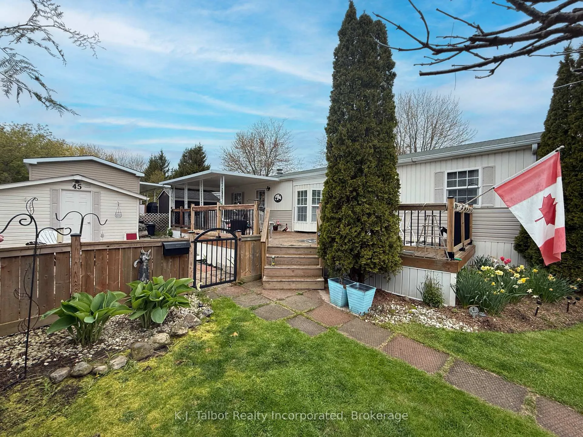 Front of Unit Unit #45 Portside Drive N, 77719 Bluewater Highway N