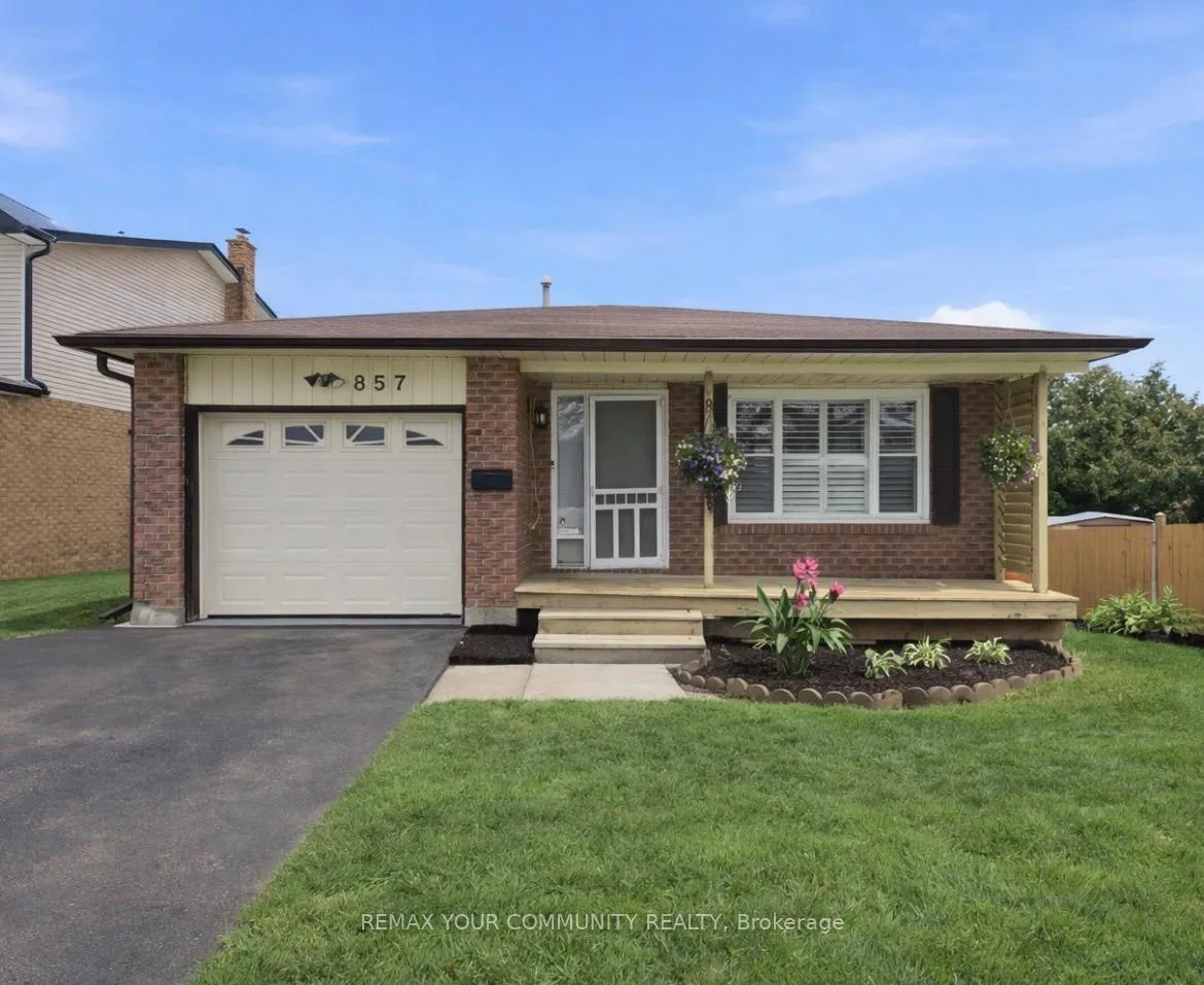 Front of 857 Copperfield Drive