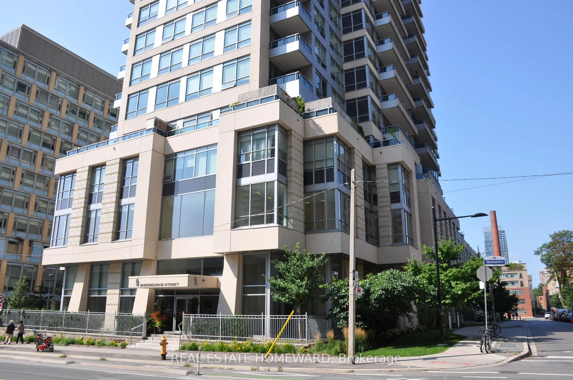 Front of Unit 2504, 500 Sherbourne Street