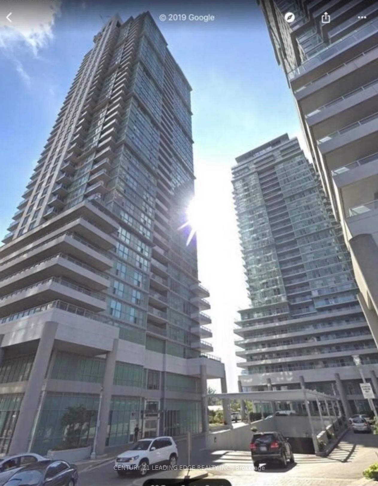 Front of Unit 1408, 50 Town Centre Court