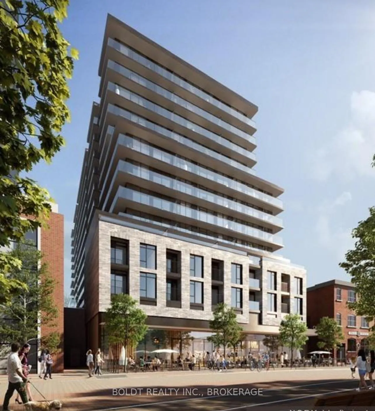 Front of Unit 1407, 1 Jarvis Street