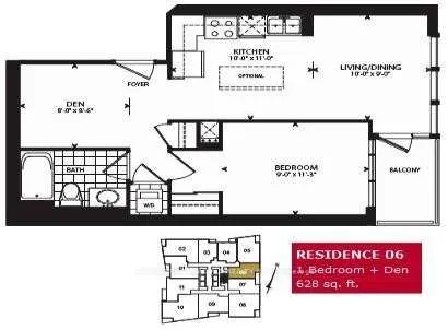 Front of Unit 2706, 18 Harbour Street