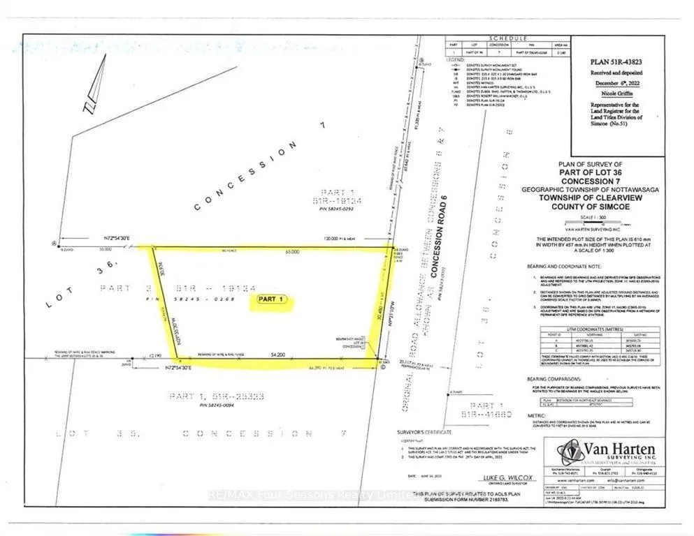 Photo 2 of Part Lot 36 Concession 7 Nottawasaga, Clearview, Batteaux — HOMEH