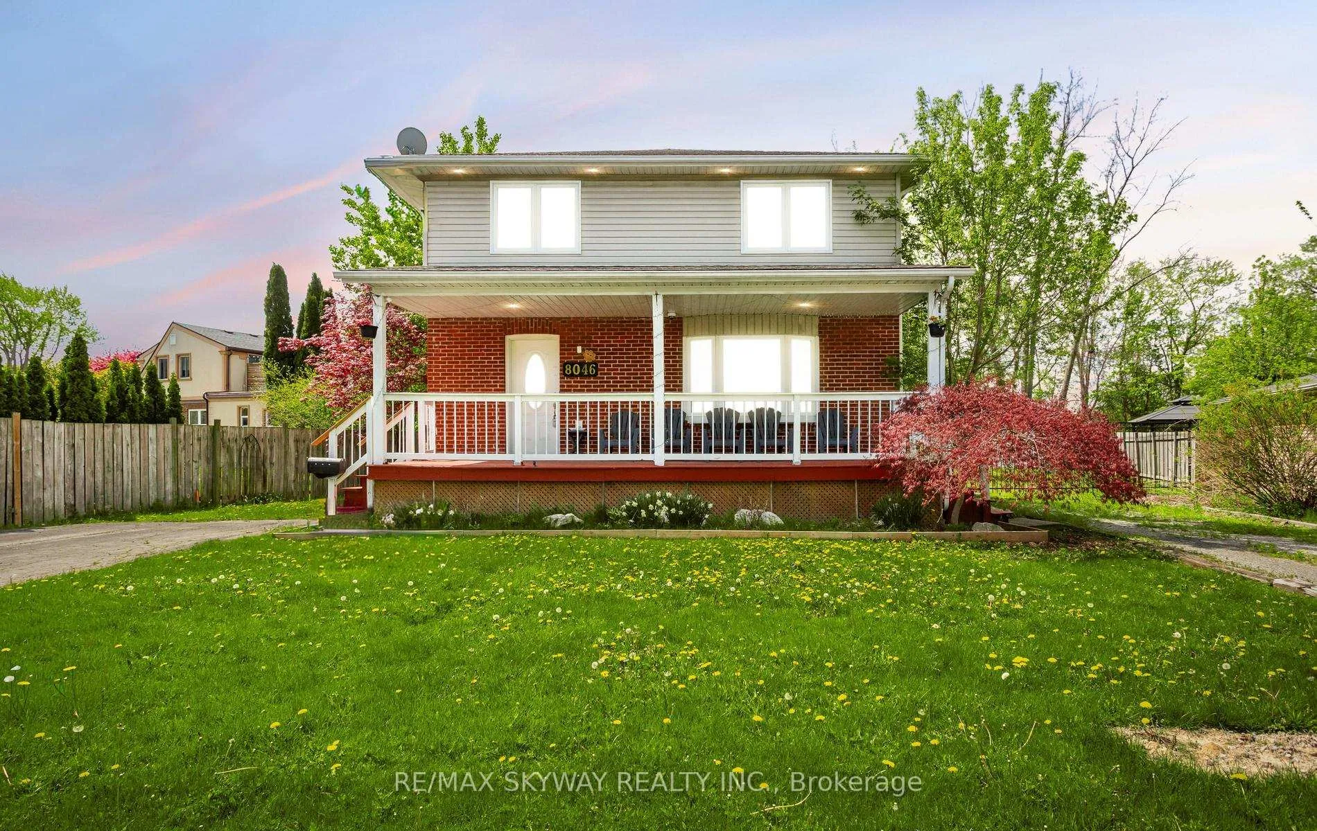Front of 8046 Beaverdams Road