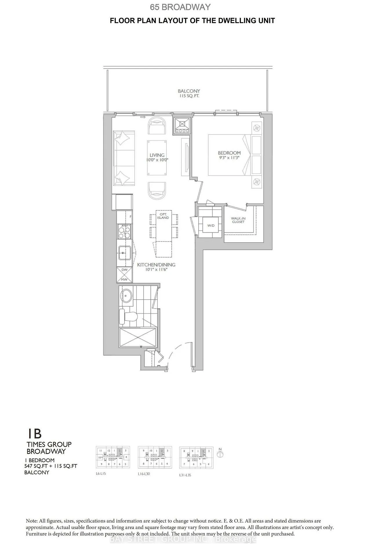 Photo 12 of Unit 702, 65 Broadway Avenue, Toronto, Mount Pleasant West — HOMEH