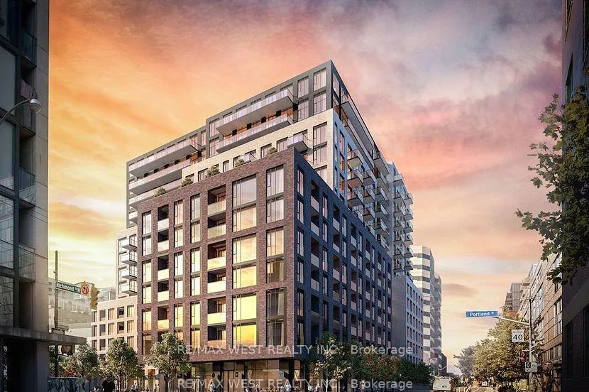 Front of Unit 808, 543 Richmond Street W