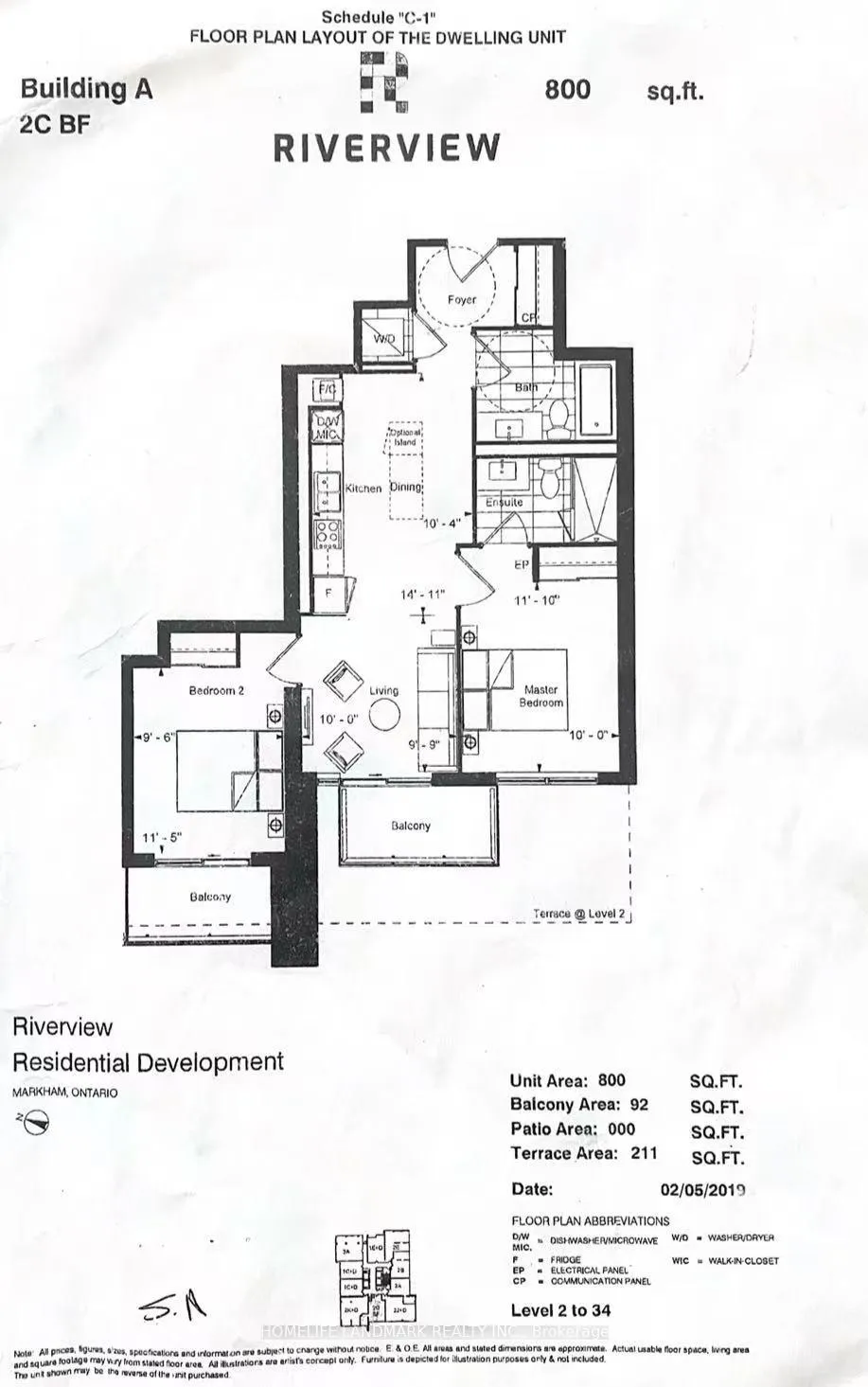 Photo 7 of Unit 3506, 8 Water Walk Drive, Markham, Unionville — HOMEH