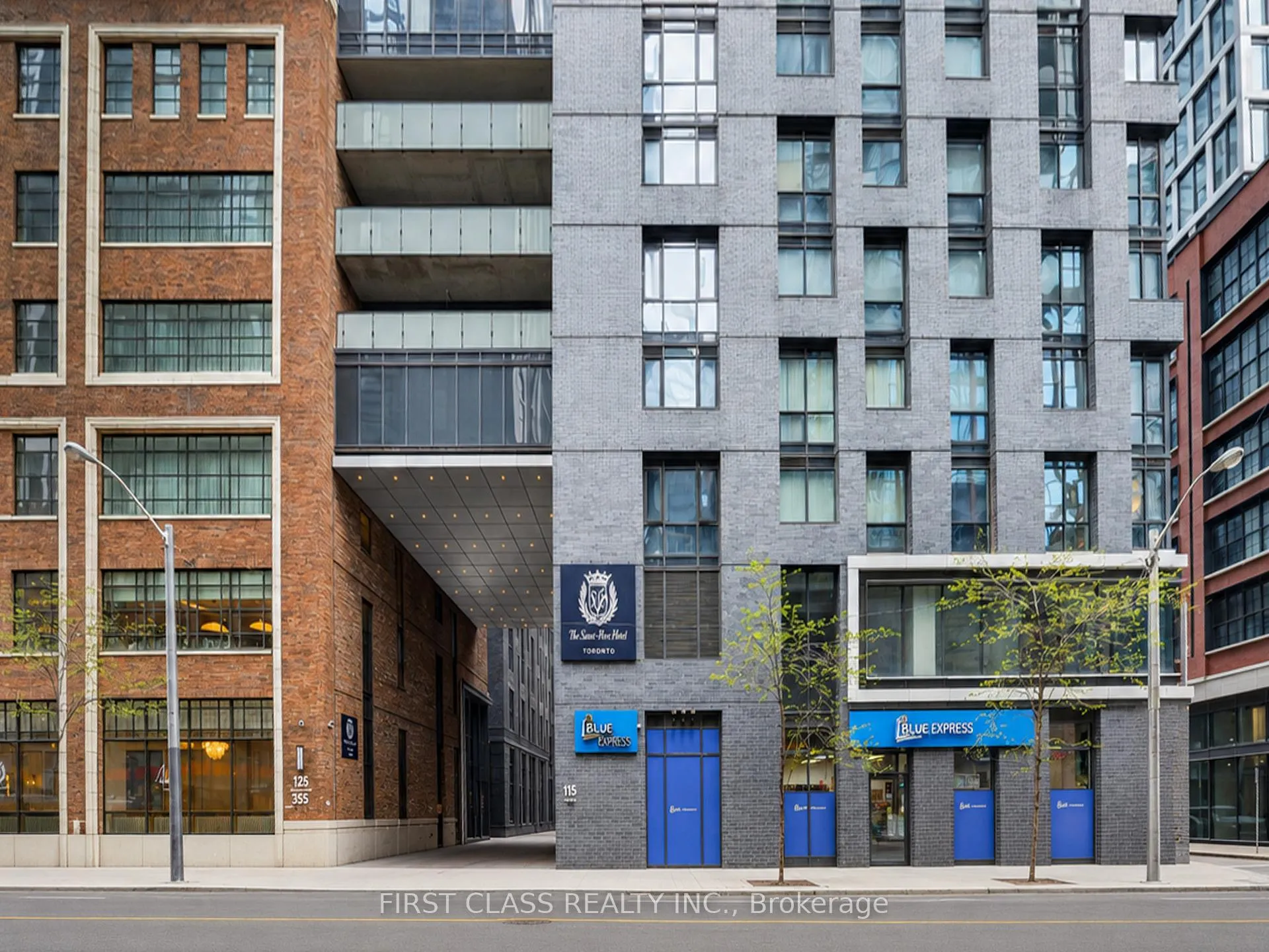 Front of Unit 1709, 115 Blue Jays Way