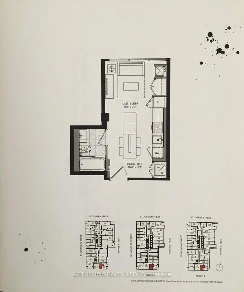 Photo 2 of Unit 204, 5 St. Joseph Street, Toronto, Bay Street Corridor — HOMEH