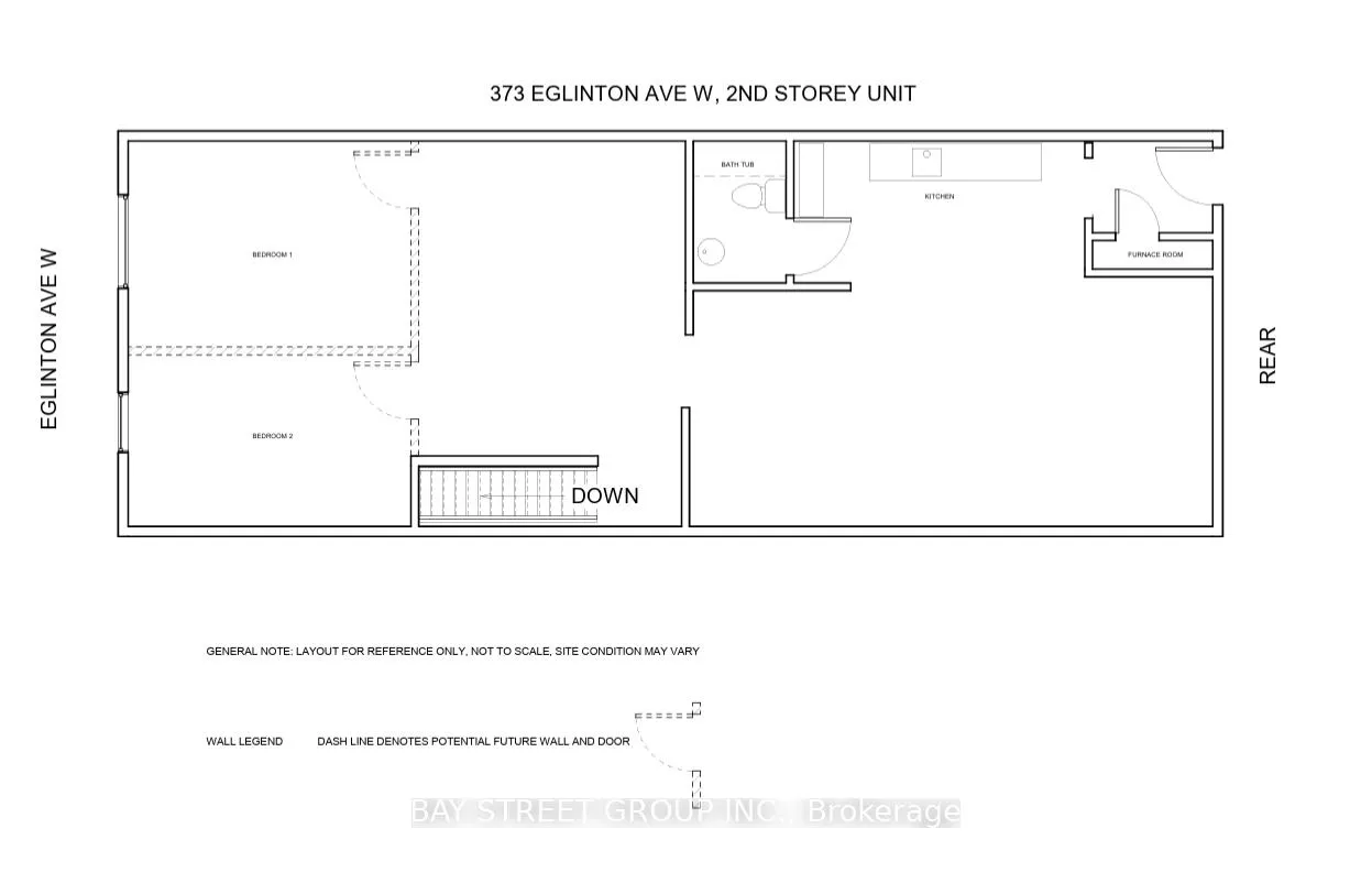 Front of Unit 2nd, 373 Eglinton Avenue W