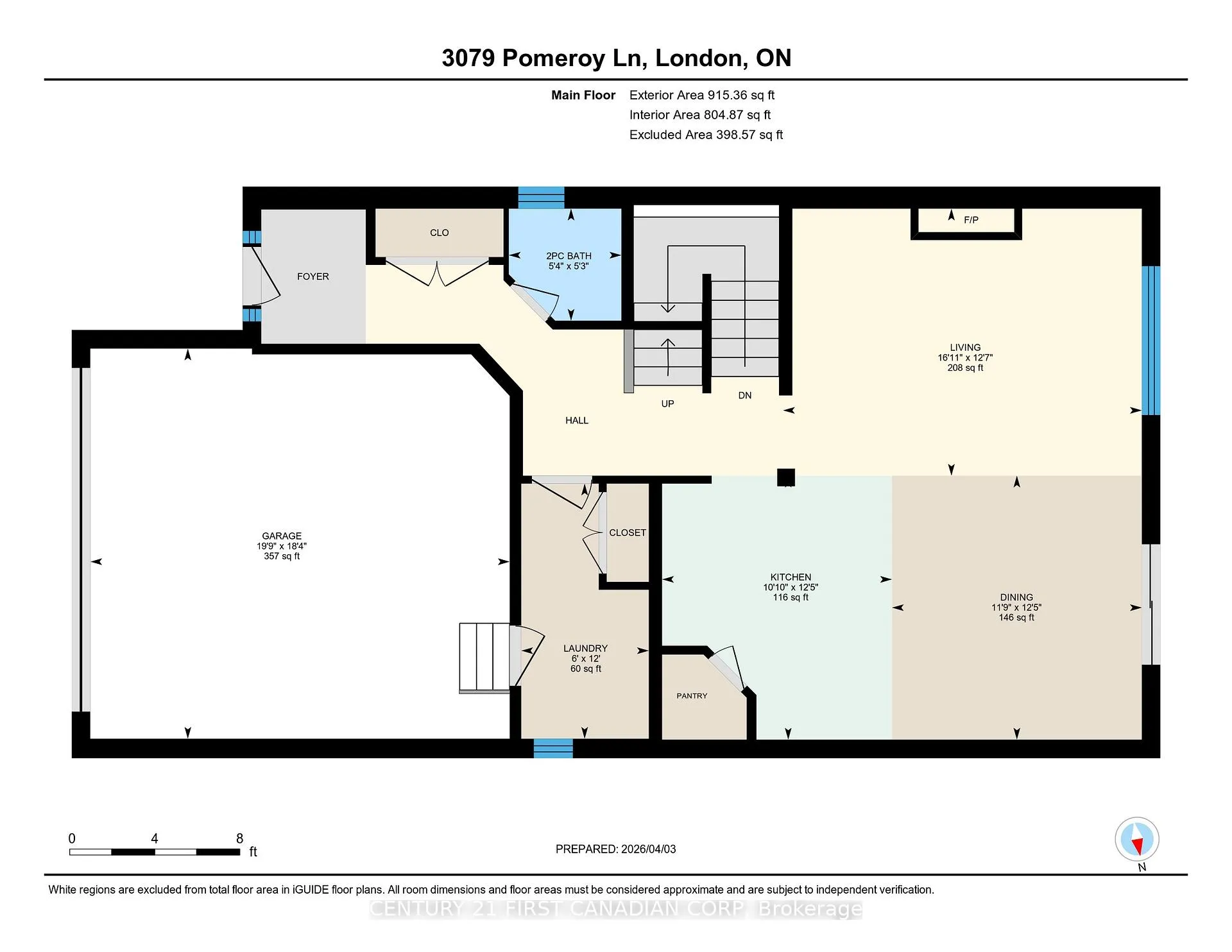 Photo 39 of 3079 Pomeroy Lane, London, South V — HOMEH