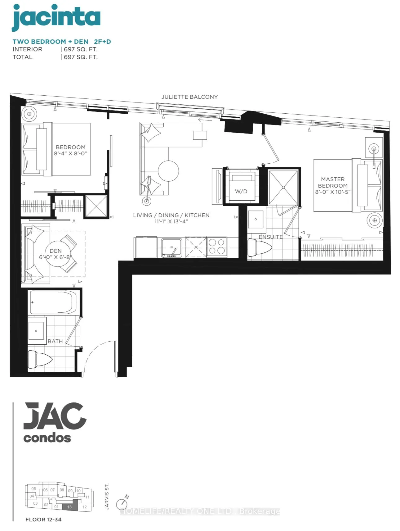 Photo 12 of Unit 1613, 308 Jarvis Street, Toronto, Church-Yonge Corridor — HOMEH