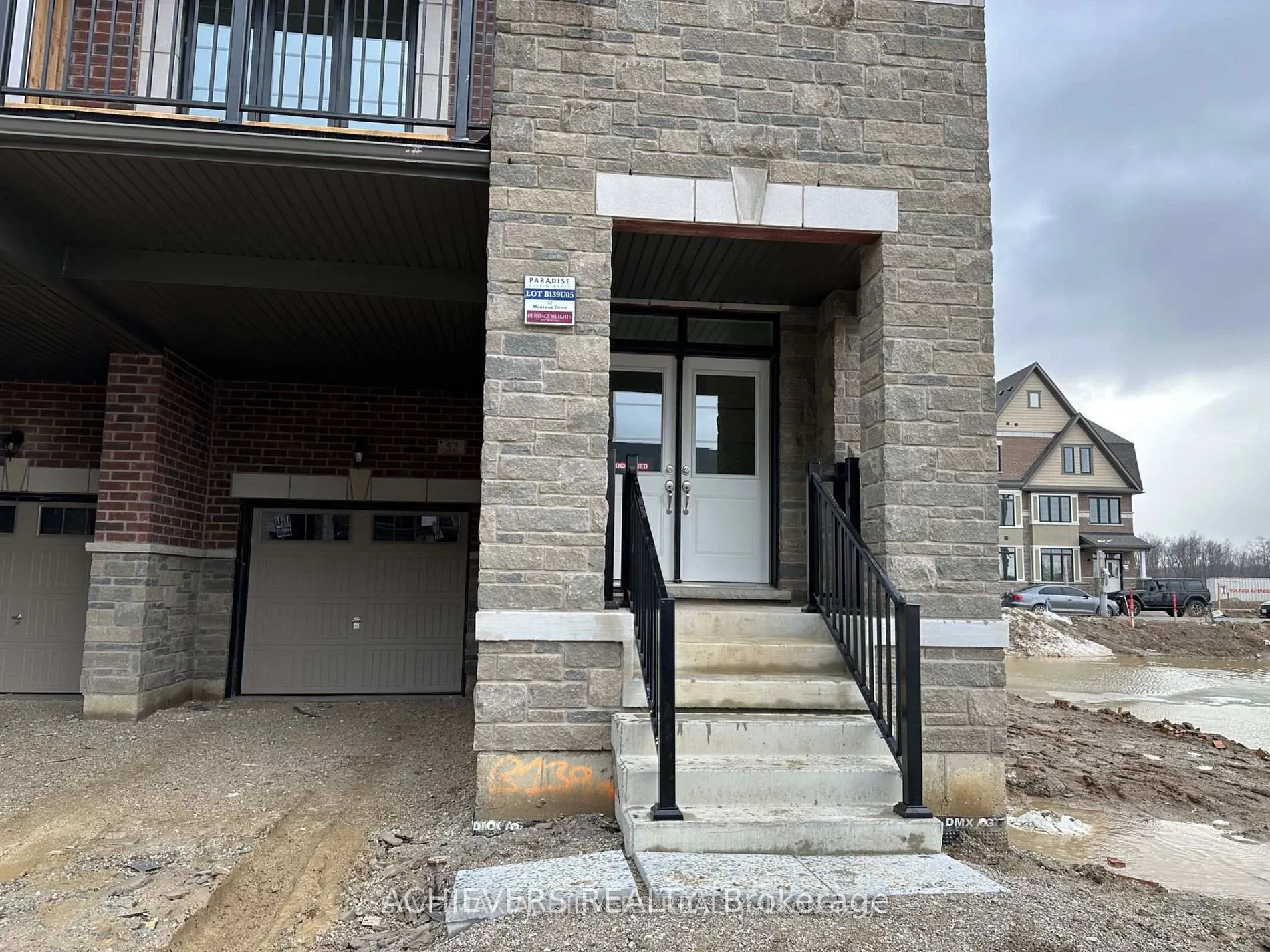 Front of 52 Monreau Drive
