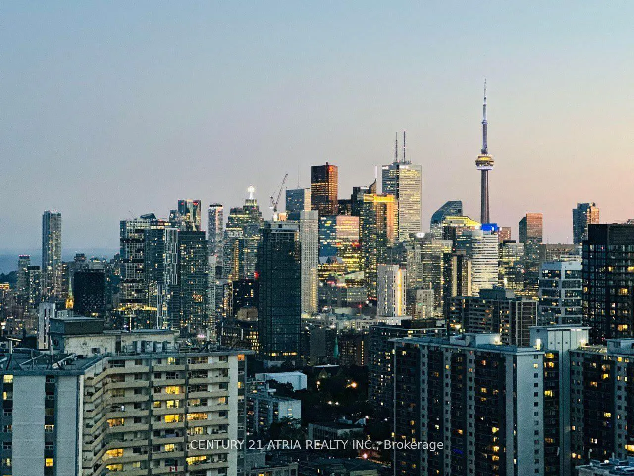Front of Unit 3619, 585 Bloor Street E