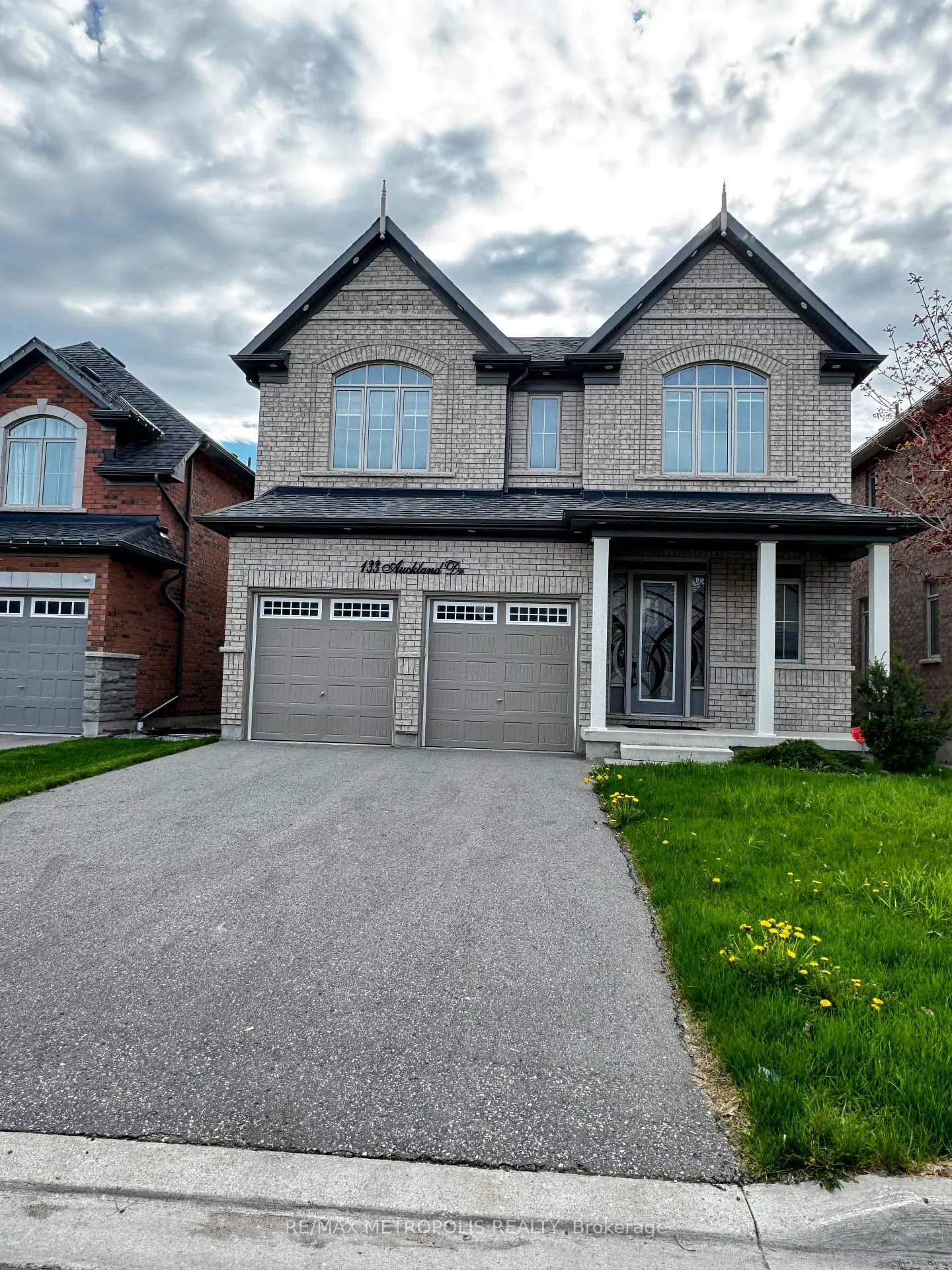Front of 133 Auckland Drive