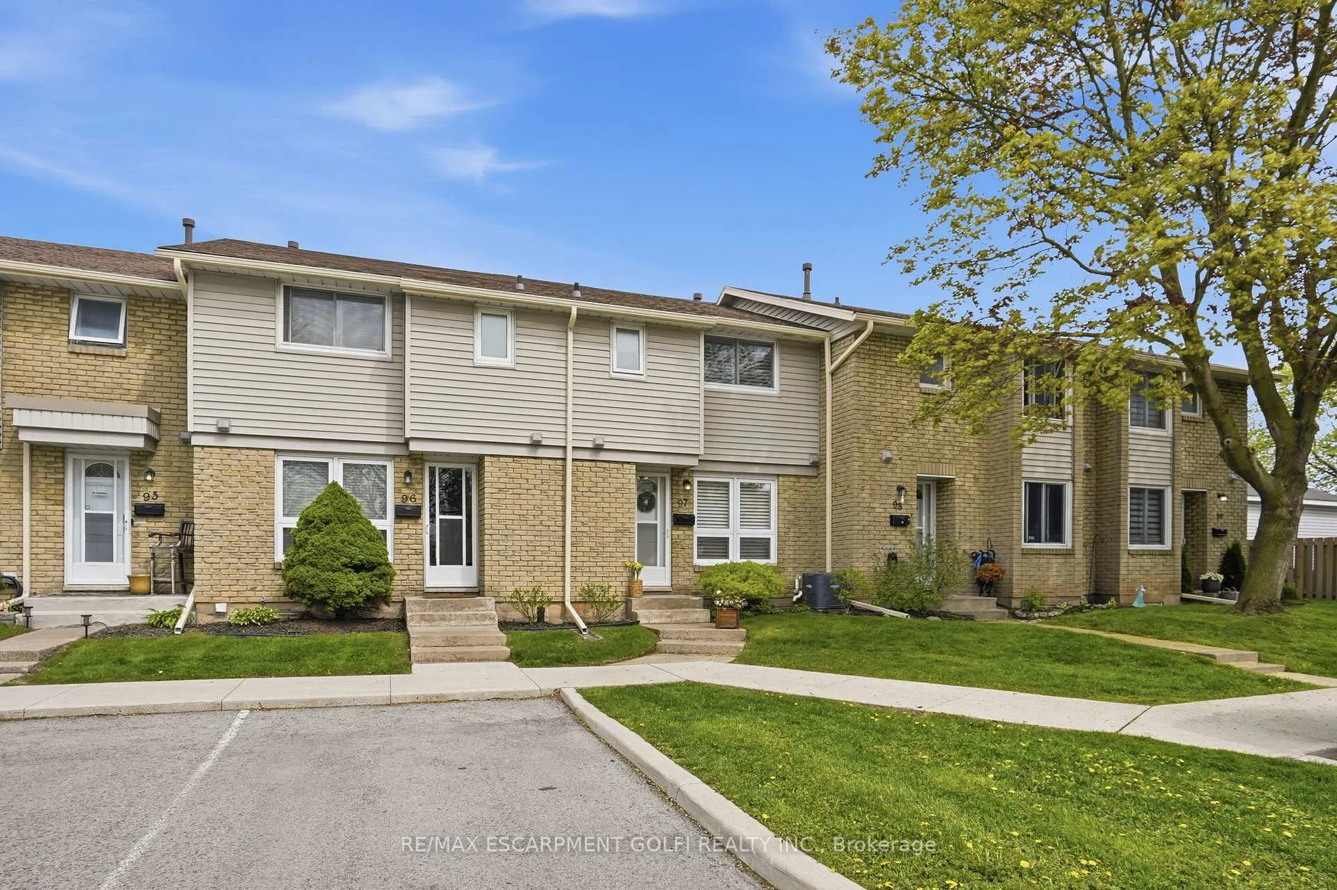 Front of Unit 97, 6767 Thoroldsstone Road