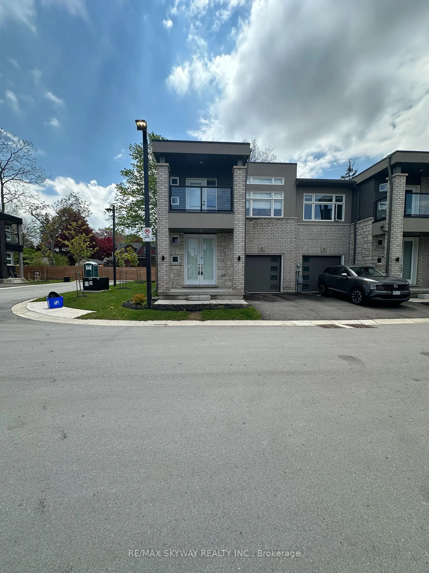 Front of Unit 54, 5672 Dorchester Road