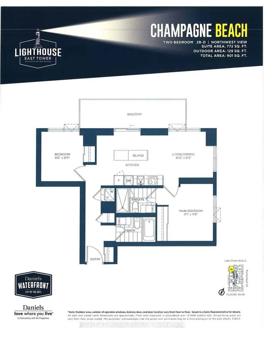 Photo 26 of Unit 3308, 20 Richardson Street, Toronto, Waterfront Communities — HOMEH