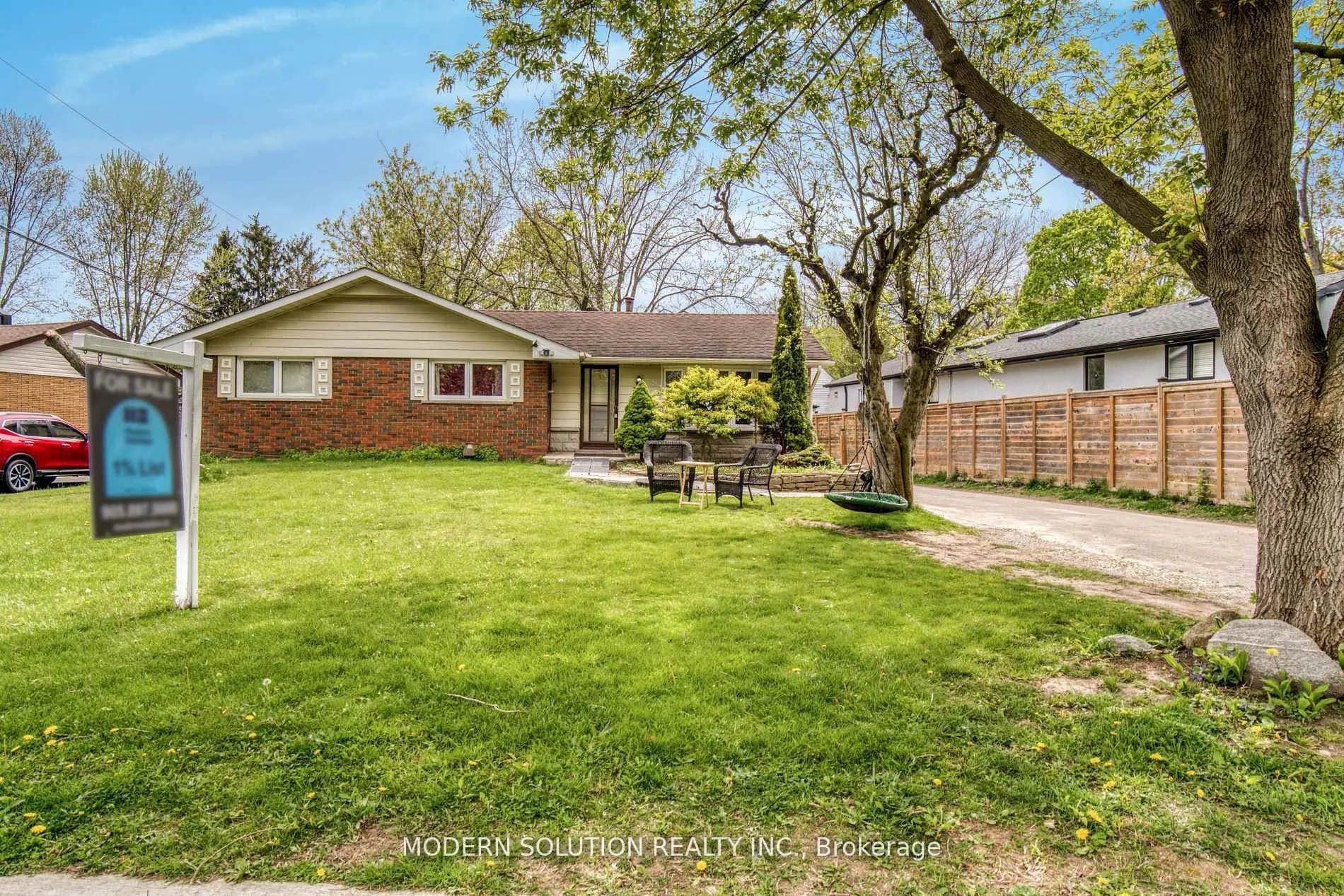 Front of 314 Strathcona Drive