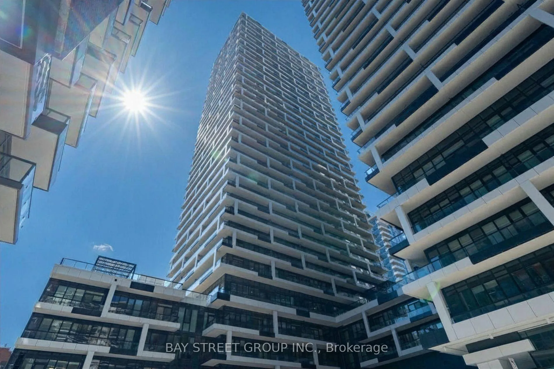 Front of Unit 2502, 65 Broadway Avenue