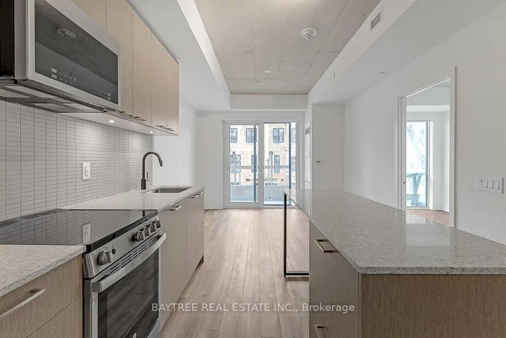 Front of Unit 201, 1808 St Clair Avenue W