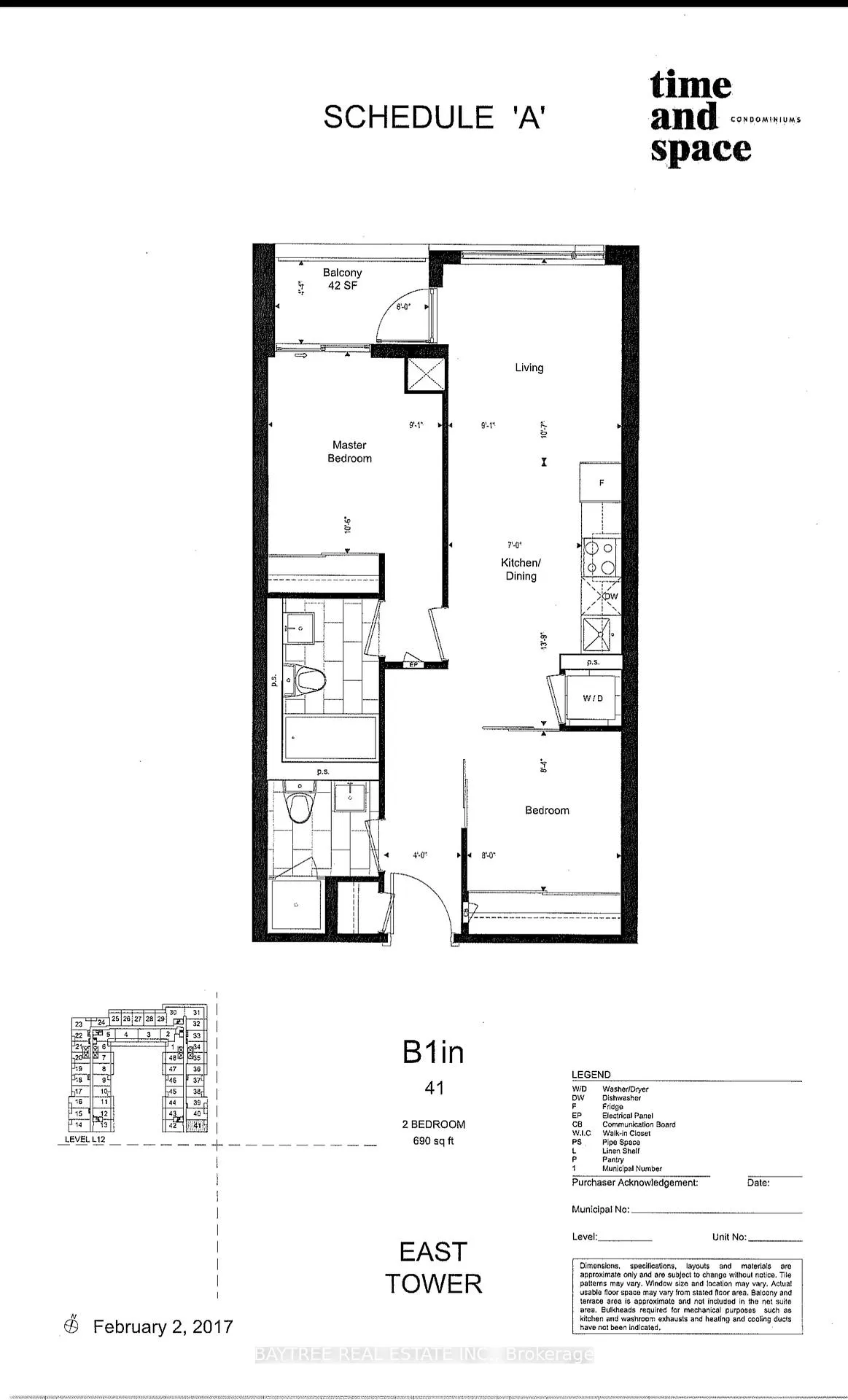 Photo 23 of Unit 1412 E, 70 Princess Street E, Toronto, Waterfront Communities — HOMEH
