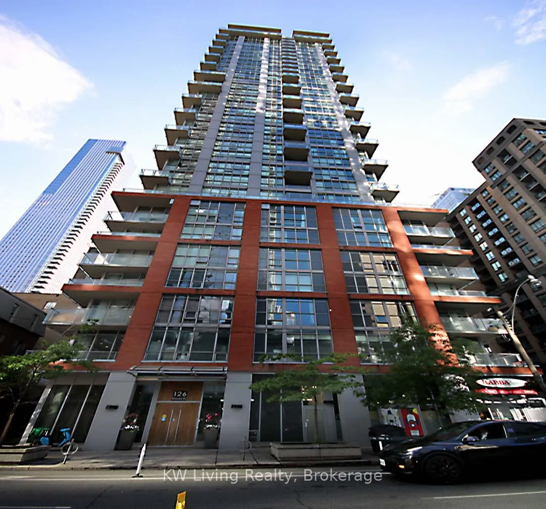 Front of Unit 1707, 126 Simcoe Street