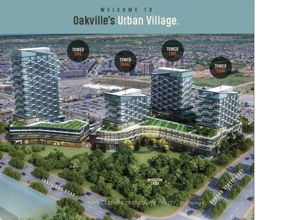 Photo 4 of Unit 1808, 297 Oak Walk Drive, Oakville, River Oaks — HOMEH