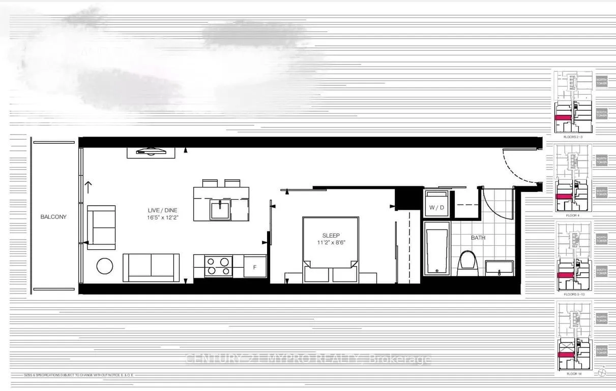 Photo 13 of Unit 612, 57 St Joseph Street, Toronto, Bay Street Corridor — HOMEH