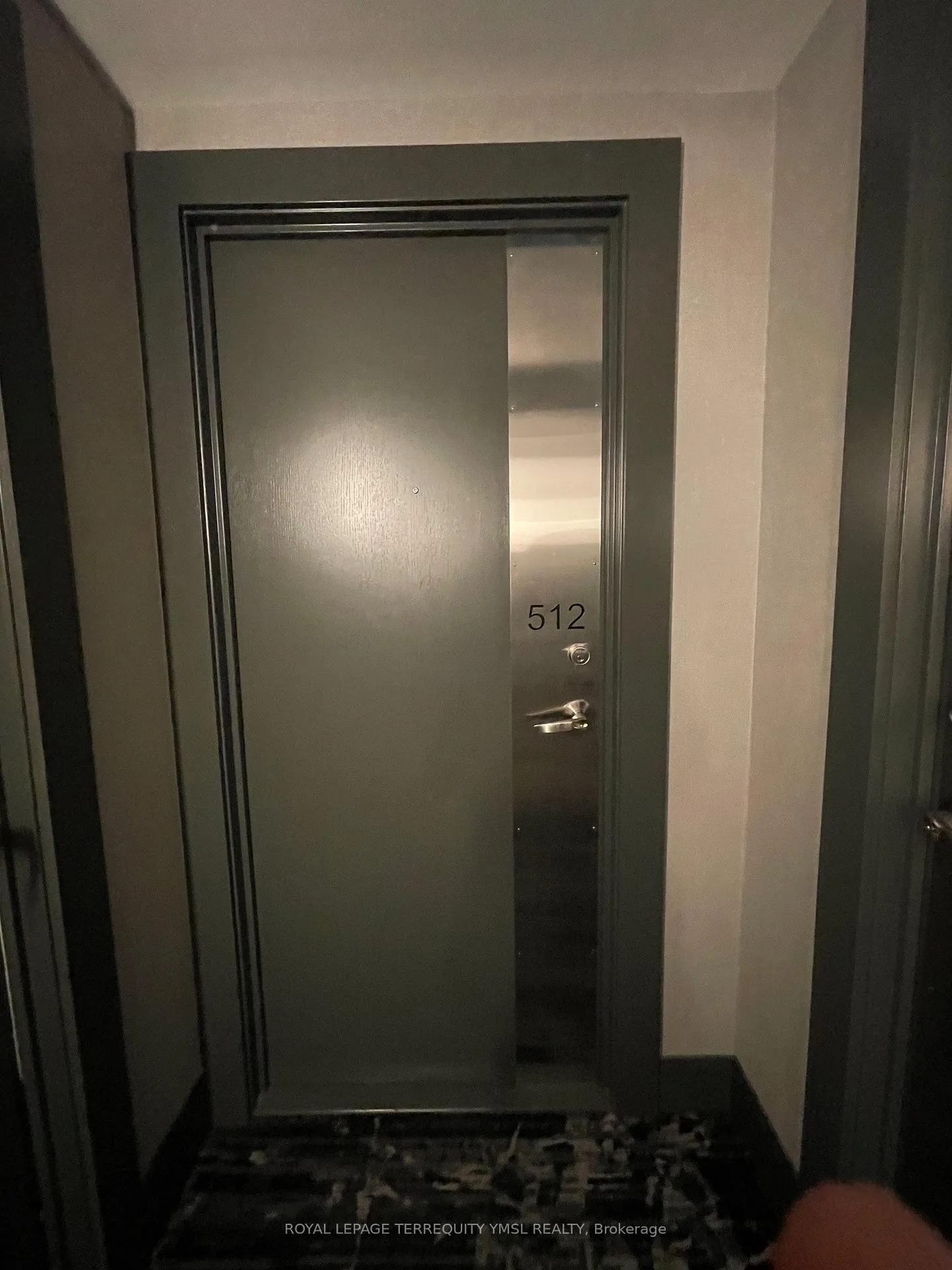 Front of Unit 512, 25 Capreol Court