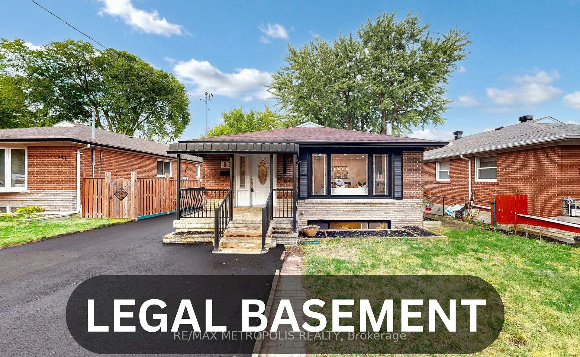 Front of 81 Sedgemount Drive
