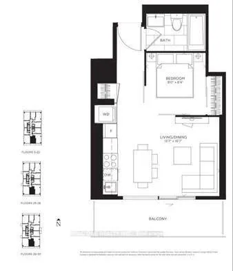 Photo 3 of Unit 1203, 28 Wellesley Street E, Toronto, Church-Yonge Corridor — HOMEH