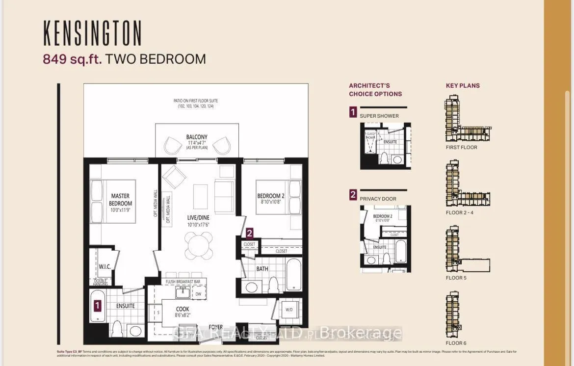 Front of Unit 124, 95 Dundas Street W