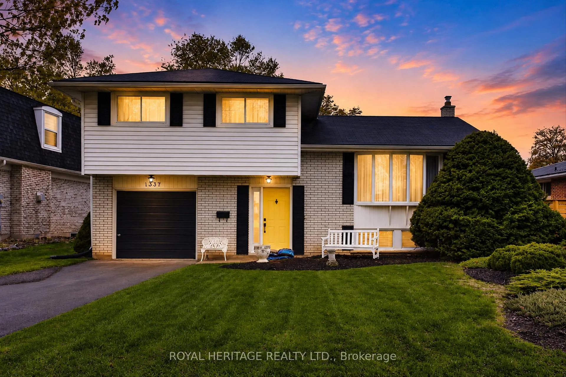 Front of 1337 Franklin Drive W