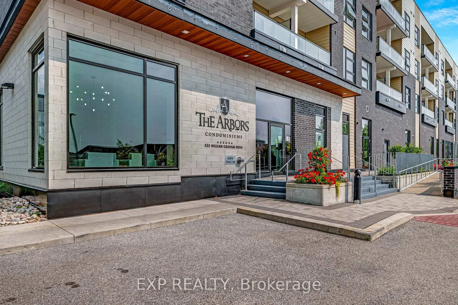 Front of Unit 115, 555 William Graham Drive