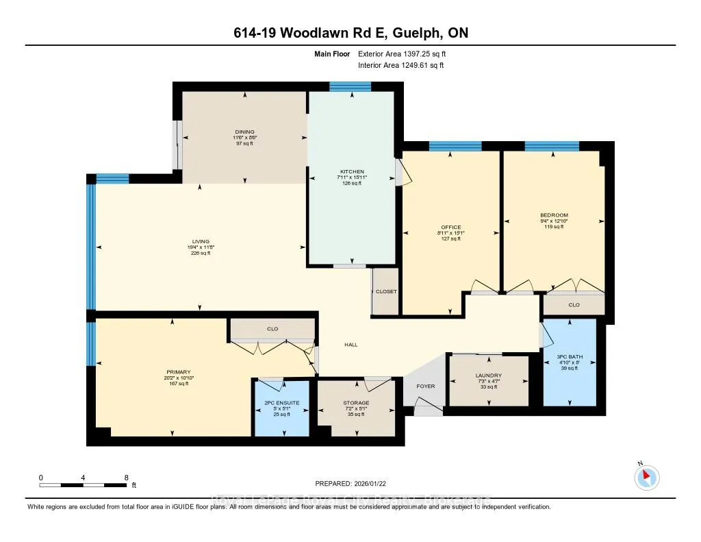 Photo 27 of Unit 614, 19 Woodlawn Road E, Guelph, Riverside Park — HOMEH