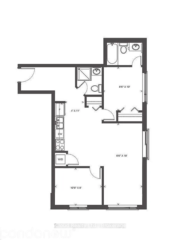 Photo 22 of Unit 401, 275 Larch Street, Waterloo, Beechwood/University — HOMEH