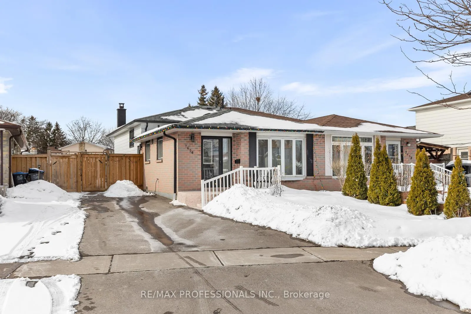 Front of 7656 Priory Crescent
