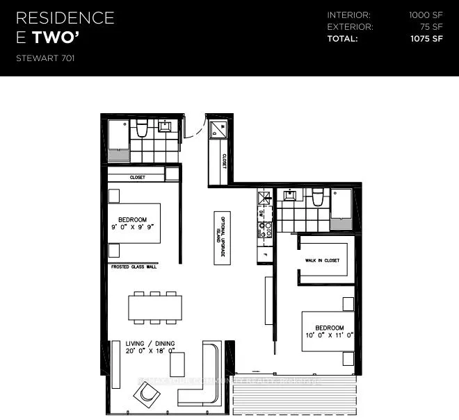 Photo 9 of Unit 701, 38 Stewart Street, Toronto, Waterfront Communities — HOMEH