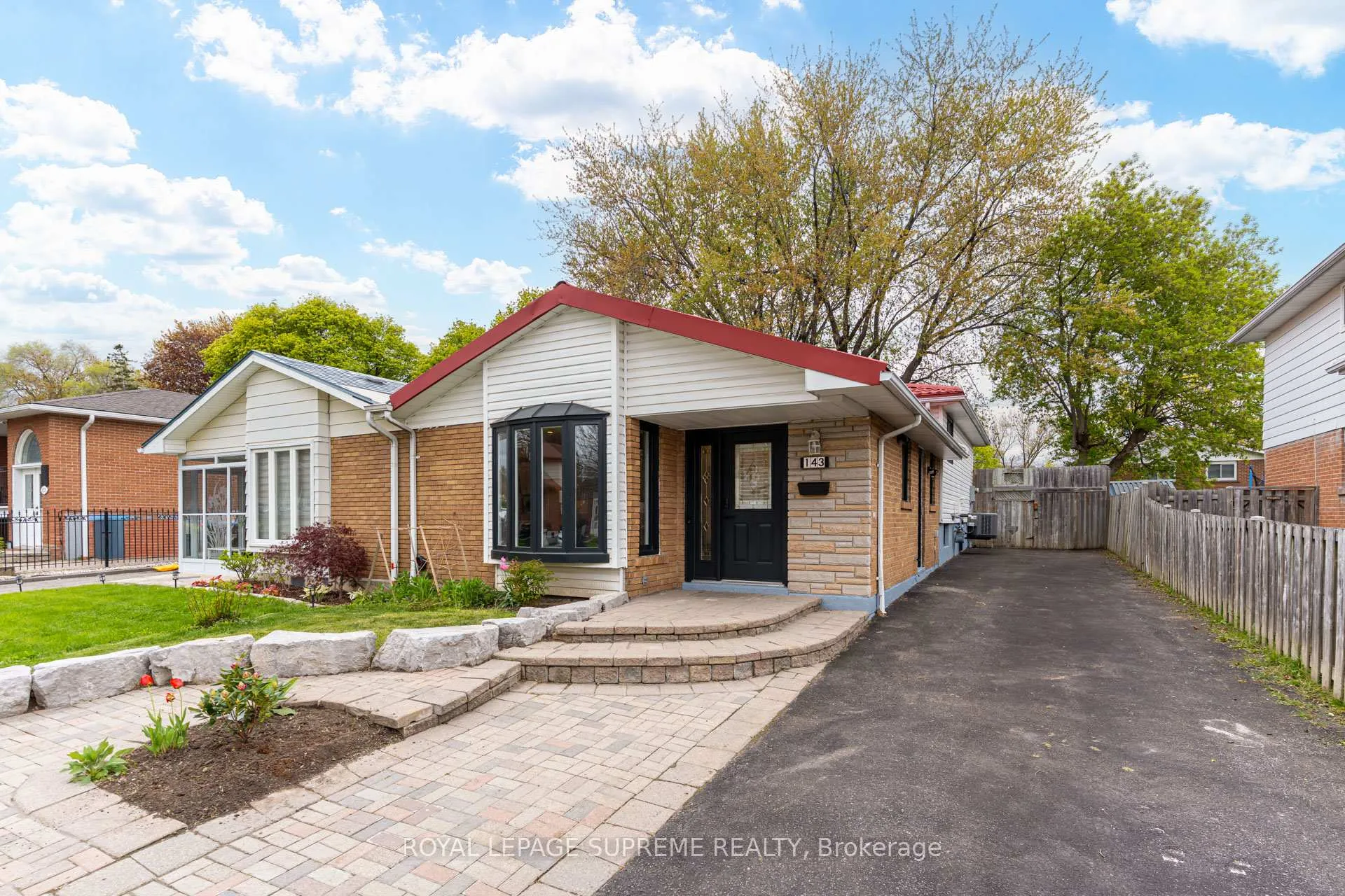 Front of 143 Voltarie Crescent