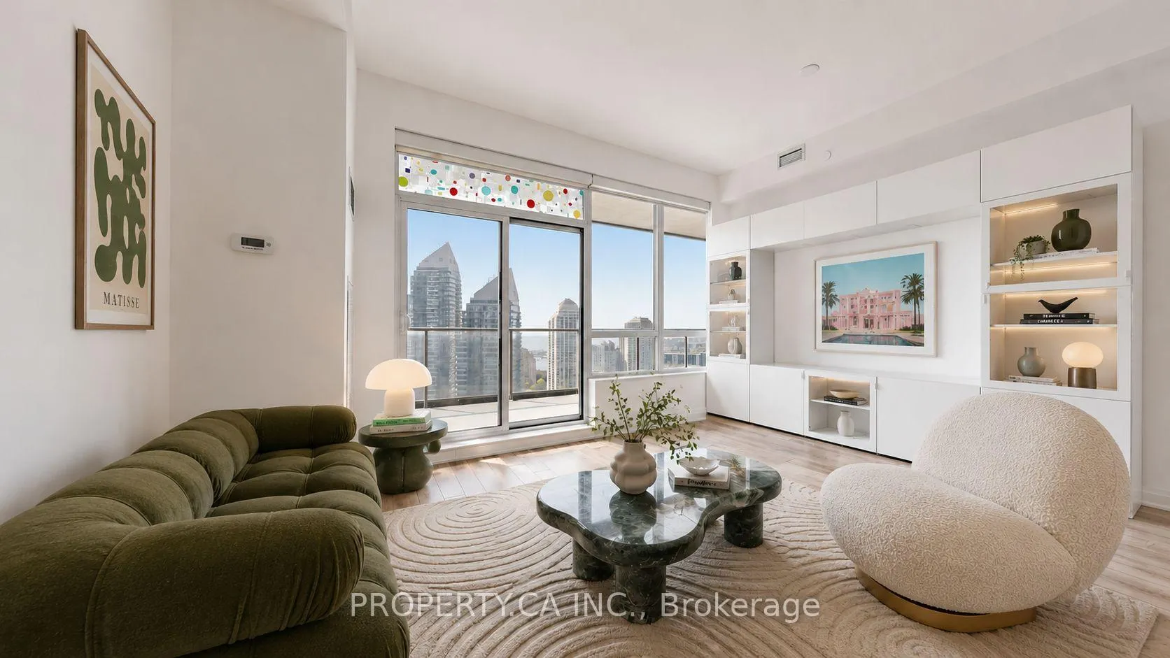 Front of Unit 2203, 36 Park Lawn Road