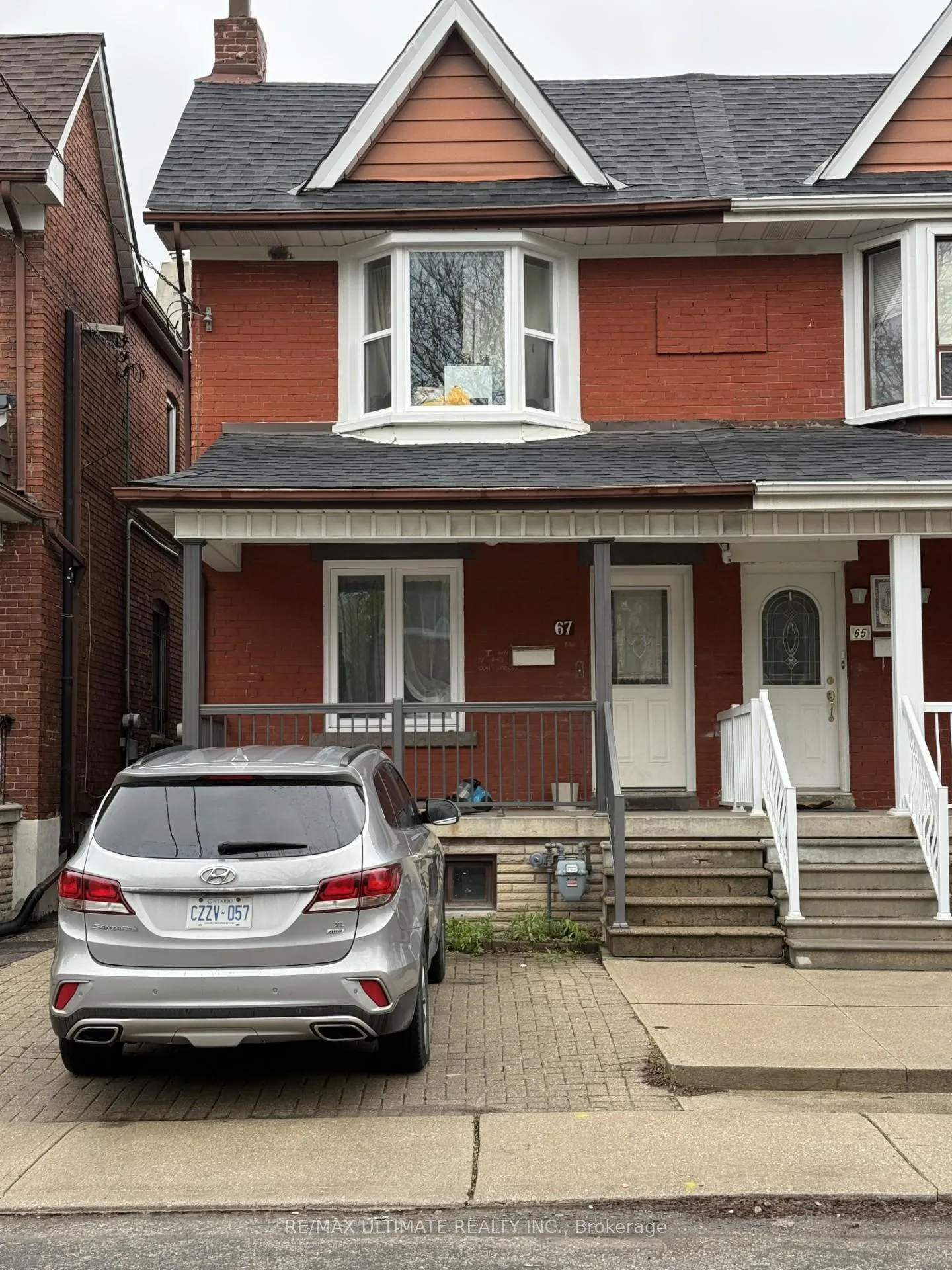 Front of Unit Basement, 67 Carrick Avenue