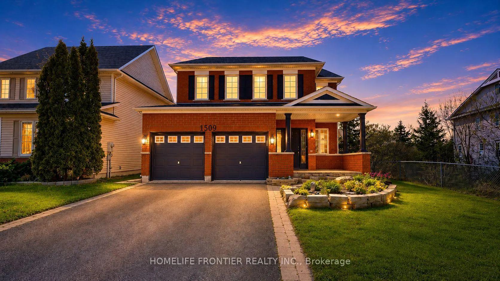 Front of 1509 Aldergrove Drive