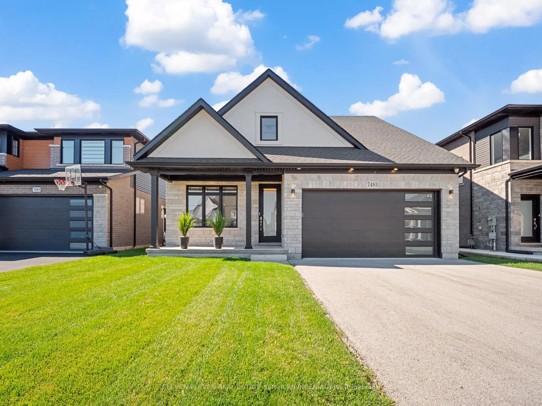 Front of 7483 Sherrilee Crescent