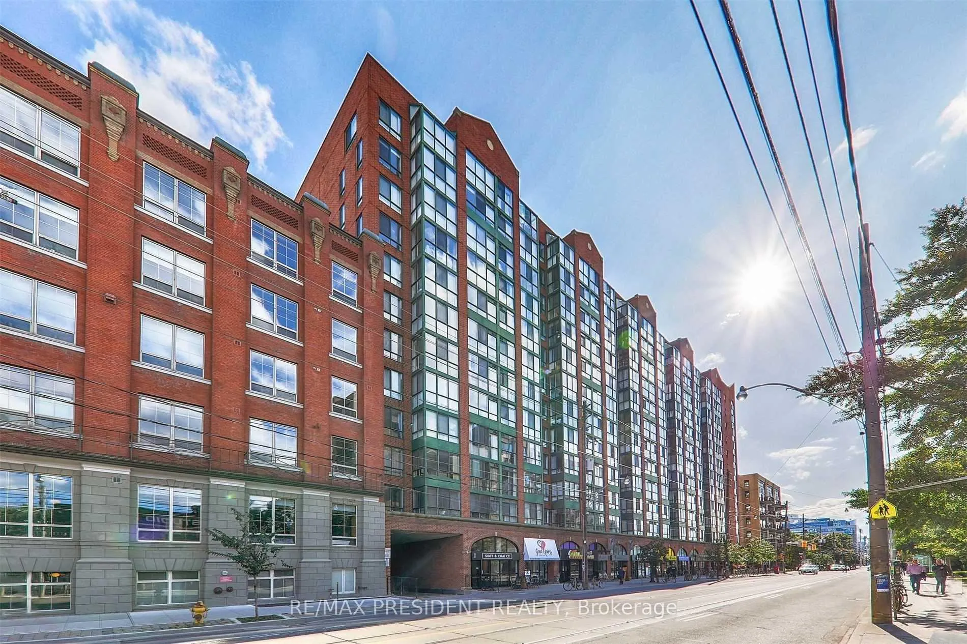 Front of Unit 514, 801 King Street W