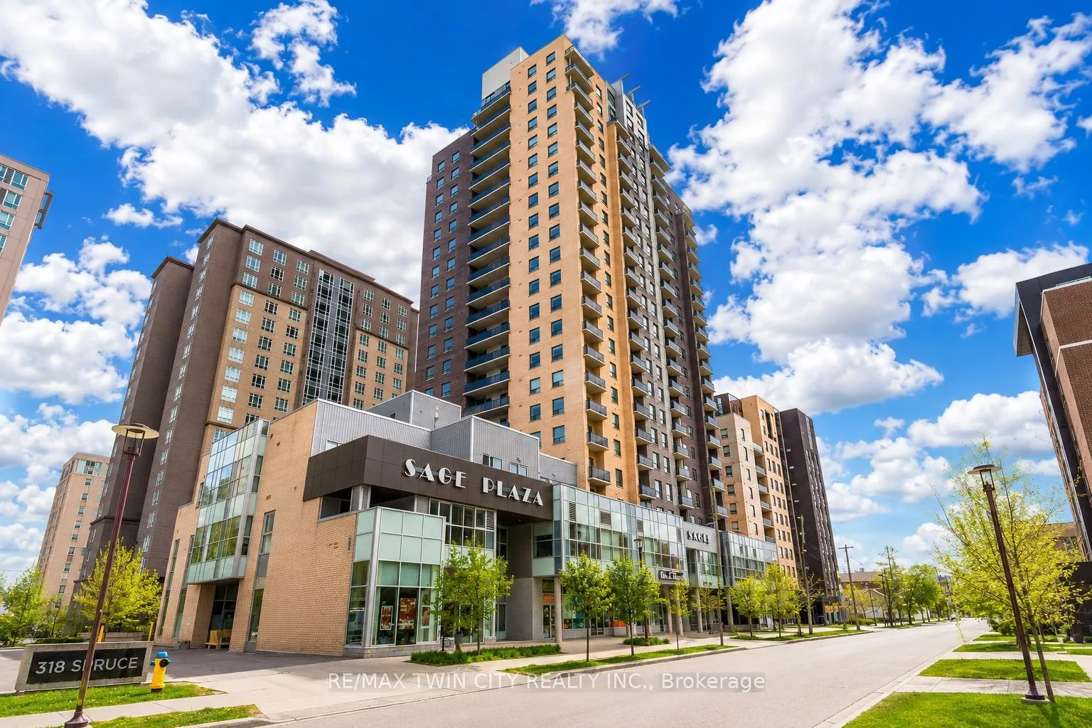 Photo 1 of Unit 1102, 318 Spruce Street E, Waterloo, Downtown Waterloo — HOMEH