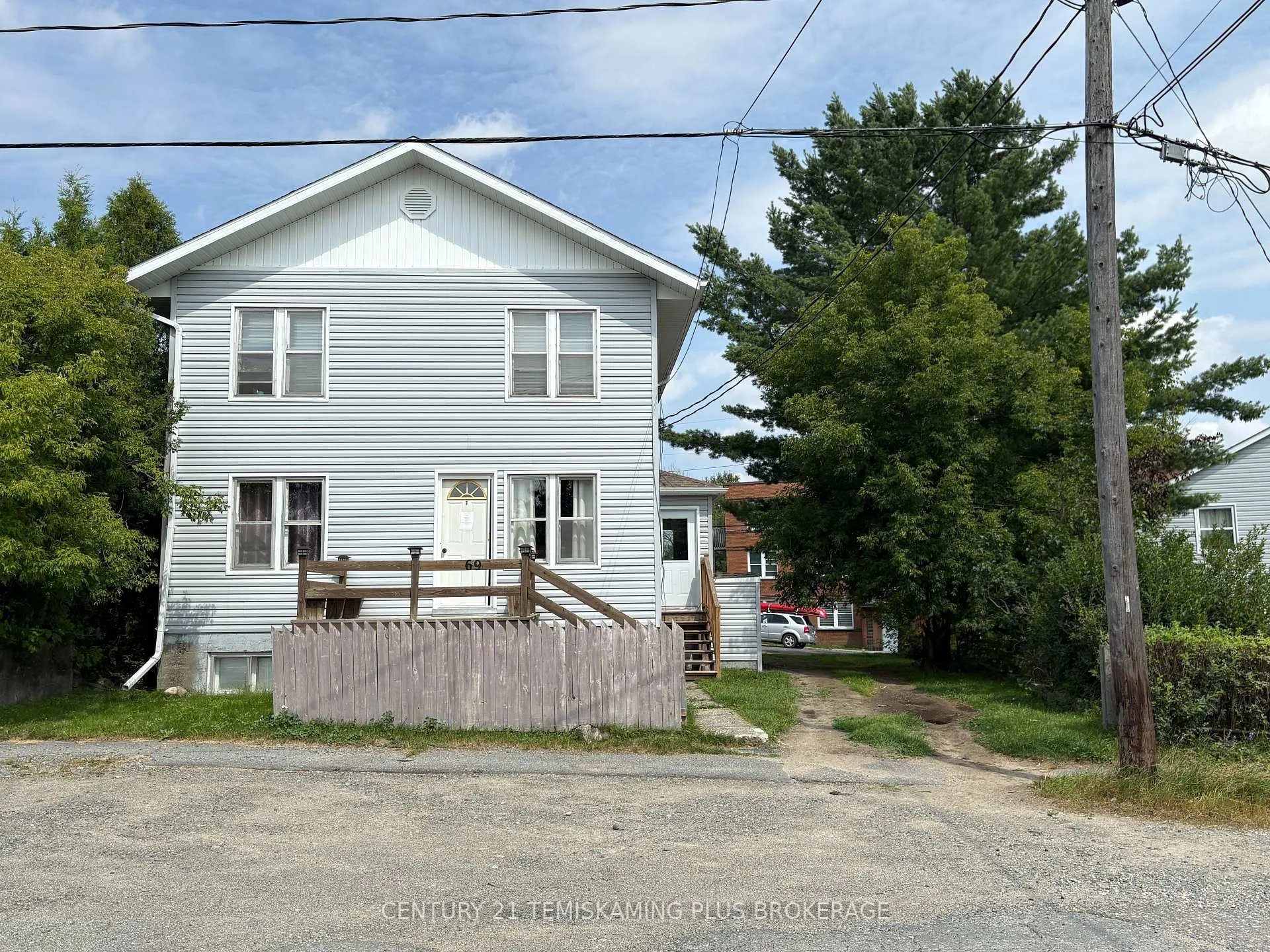 Front of 69 McCamus Avenue