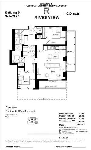 Photo 10 of Unit 3305, 18 Water Walk Drive, Markham, Unionville — HOMEH