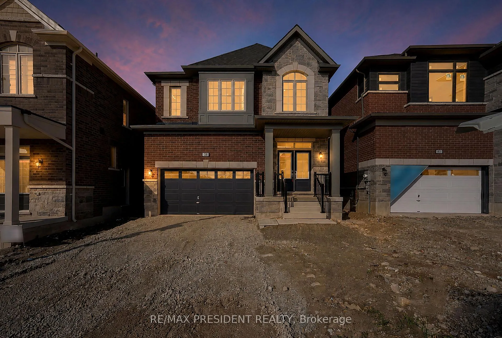 Front of 39 Henshaw Drive